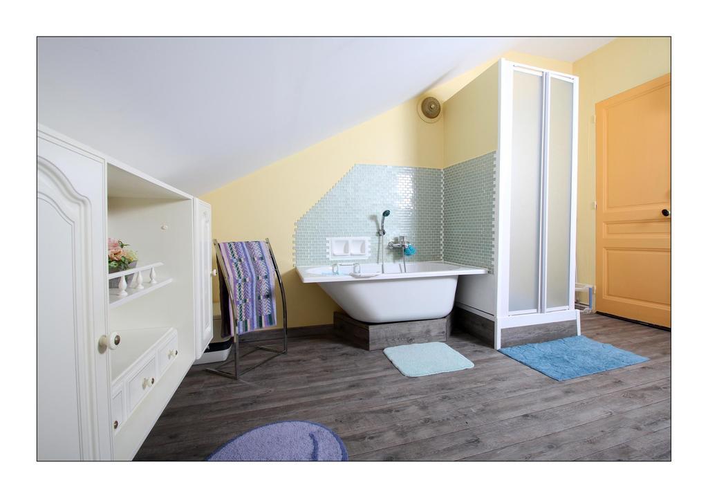 La Renardiere Saint-Sauveur-de-Montagut Zimmer foto